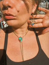 Load image into Gallery viewer, Australian + Cantera Opal Snake Earrings