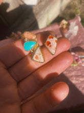 Load image into Gallery viewer, Ear Crawler Set - Cantera Opal + Carico Lake Turquoise