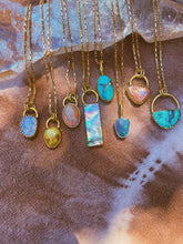 Load image into Gallery viewer, Carico Lake Turquoise with Pyrite Inclusions Box Chain