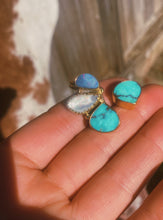 Load image into Gallery viewer, Ear Crawler Set - Australian Opal, MOP + Kingman Turquoise