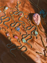 Load image into Gallery viewer, Australian Opal Stud Snake Earrings