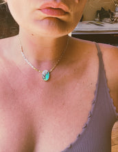 Load image into Gallery viewer, Stone + Starburst Chain - Australian Opal