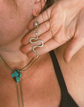 Load image into Gallery viewer, Cantera Opal Snake Earrings