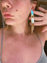 Load image into Gallery viewer, 2-in-1 Dusters - White Water Turquoise 002