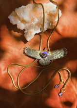 Load image into Gallery viewer, Boulder Opal Hawk Bolo