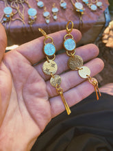 Load image into Gallery viewer, Moon Drop Earrings