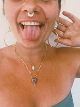 Load image into Gallery viewer, Cantera Opal Figaro Chain