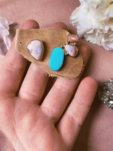 Load image into Gallery viewer, Ear Crawler Set - Cantera Opal + Kingsman Turquoise