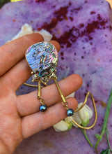 Load image into Gallery viewer, Stamped Border Abalone Bolo