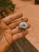 Load image into Gallery viewer, Opalized Ammonite Bolo