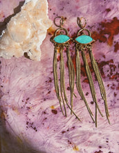 Load image into Gallery viewer, White Water Turquoise All Seeing Eye Dusters