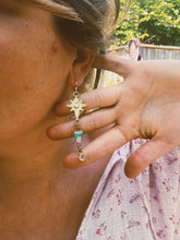 Load image into Gallery viewer, Star + Moon Earrings 003