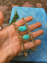 Load image into Gallery viewer, Kingman Turquoise Ladder Necklace