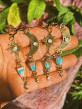Load image into Gallery viewer, Star + Moon Earrings 001