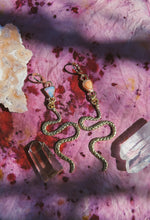 Load image into Gallery viewer, The Snake Earrings - Cantera + Aussie Opal