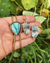 Load image into Gallery viewer, Ocean Jasper Earring 003