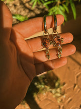 Load image into Gallery viewer, Cantera Opal Dottie Drop Hoops