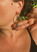 Load image into Gallery viewer, Cantera Opal Hoops