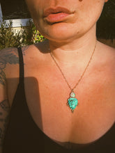 Load image into Gallery viewer, Australian Opal + Turquoise Necklace