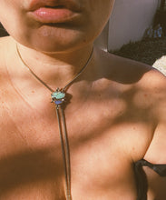 Load image into Gallery viewer, Hubei Turquoise + Australian Opal Moon Bolo