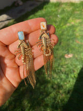 Load image into Gallery viewer, Duo Scorpio Dusters - Cantera + Australian Opal Rectangles