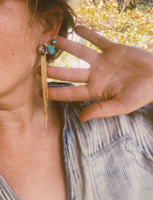Load image into Gallery viewer, Ear Crawler Duo Dusters - Cantera Opal, Kingman Turquoise