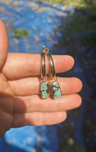 Load image into Gallery viewer, Hubei Turquoise Multi Hoops 001