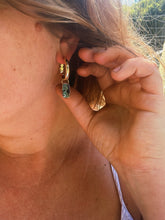 Load image into Gallery viewer, Hubei Turquoise Multi Hoops 001