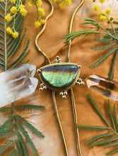 Load image into Gallery viewer, Labradorite All Seeing Eye Bolo