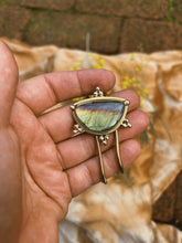 Load image into Gallery viewer, Labradorite All Seeing Eye Bolo