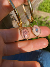 Load image into Gallery viewer, Drop Hoop - Cantera Opal