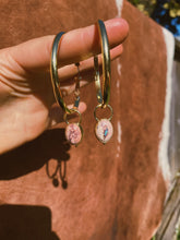 Load image into Gallery viewer, Drop Hoop - Cantera Opal