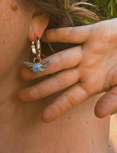 Load image into Gallery viewer, Australian Opal Butterfly Multi Hoops