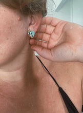 Load image into Gallery viewer, Hubei Turquoise Hearts Duo Dusters