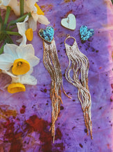 Load image into Gallery viewer, Hubei Turquoise Hearts Duo Dusters