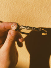 Load image into Gallery viewer, Cantera Opal Stamped Bangle - #005