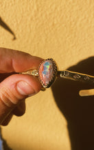 Load image into Gallery viewer, Cantera Opal Stamped Bangle - #006