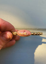 Load image into Gallery viewer, Cantera Opal Stamped Bangle - #002