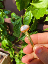 Load image into Gallery viewer, Mexican Opal Stamped Bangle - 010