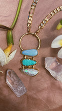 Load image into Gallery viewer, The Portal Chain - Australian + Cantera Opal, Carico Lake Turquoise