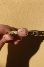 Load image into Gallery viewer, Cantera Opal Stamped Bangle - #005