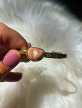 Load image into Gallery viewer, Mexican Opal Stamped Bangle - #007