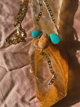 Load image into Gallery viewer, The Bloom Lariat 002 - Cantera Opal + Kingman Turquoise