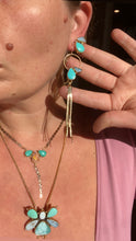 Load image into Gallery viewer, The Bloom Lariat 002 - Cantera Opal + Kingman Turquoise