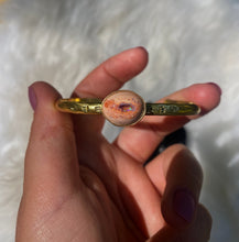 Load image into Gallery viewer, Mexican Opal Stamped Bangle - #002