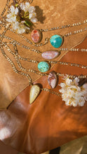 Load image into Gallery viewer, The Janis Necklace - Iron Maiden Turquoise