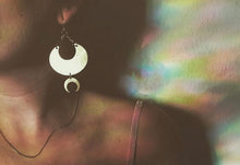 Load image into Gallery viewer, The Blood Moon Earrings