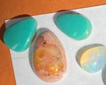 Load image into Gallery viewer, The Bloom Lariat 002 - Cantera Opal + Kingman Turquoise