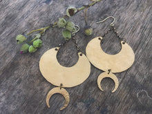 Load image into Gallery viewer, The Blood Moon Earrings