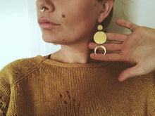 Load image into Gallery viewer, The Lunar Eclipse Earrings